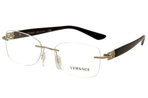 versace eyeglass frames 2013|versace rimless eyeglass frames.